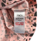 M&Co dress 5-6 years pink love heart spotted pattern cotton