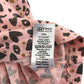 M&Co dress 5-6 years pink love heart spotted pattern cotton