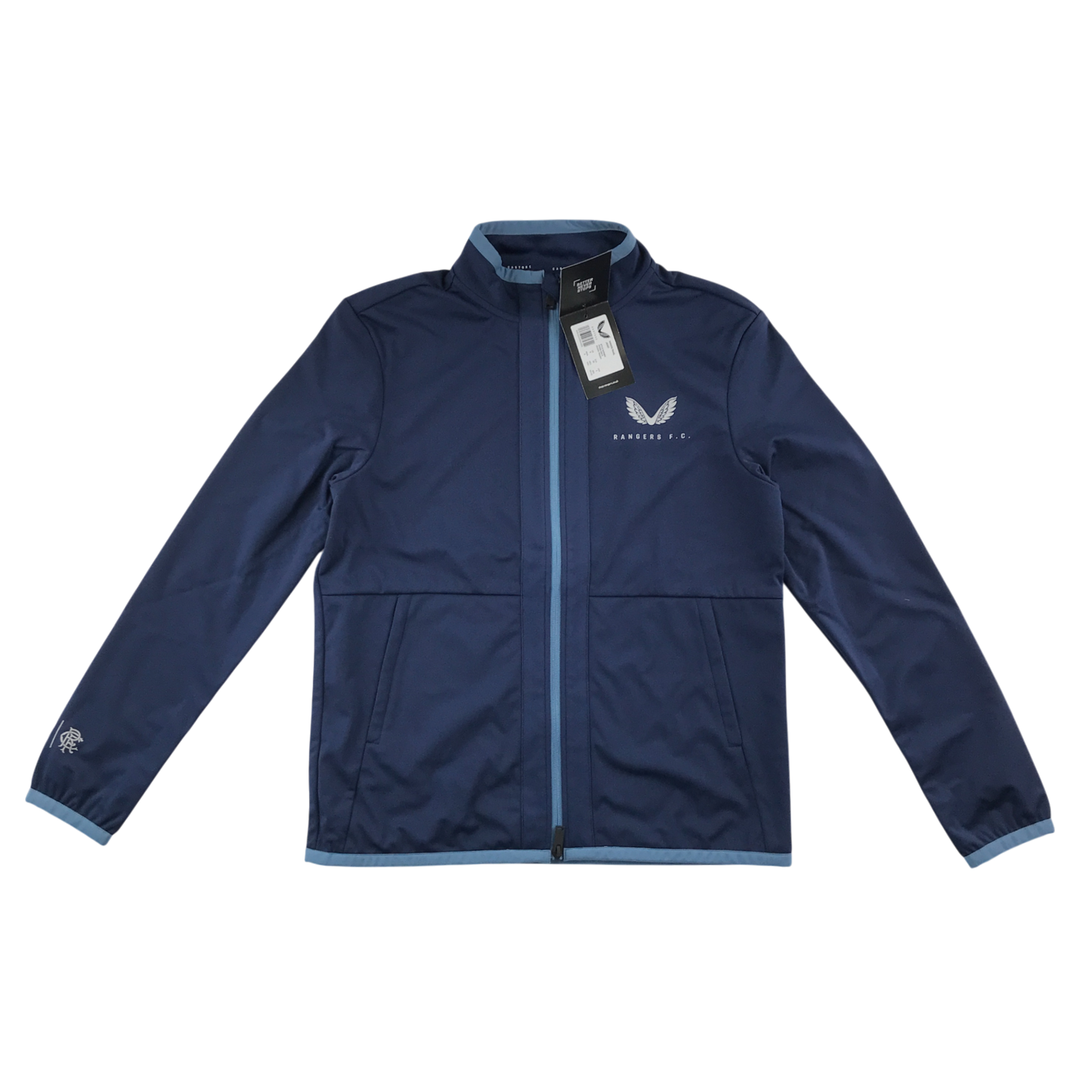 Castore Rangers FC Travel Jacket - Peacoat Blue