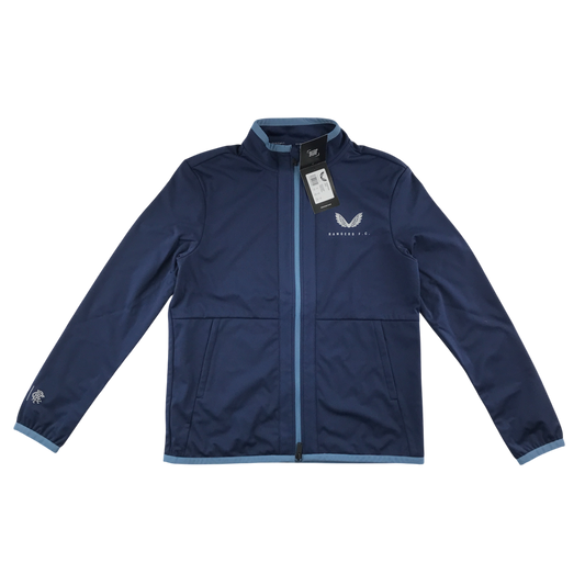 Castore Rangers FC Travel Jacket - Peacoat Blue