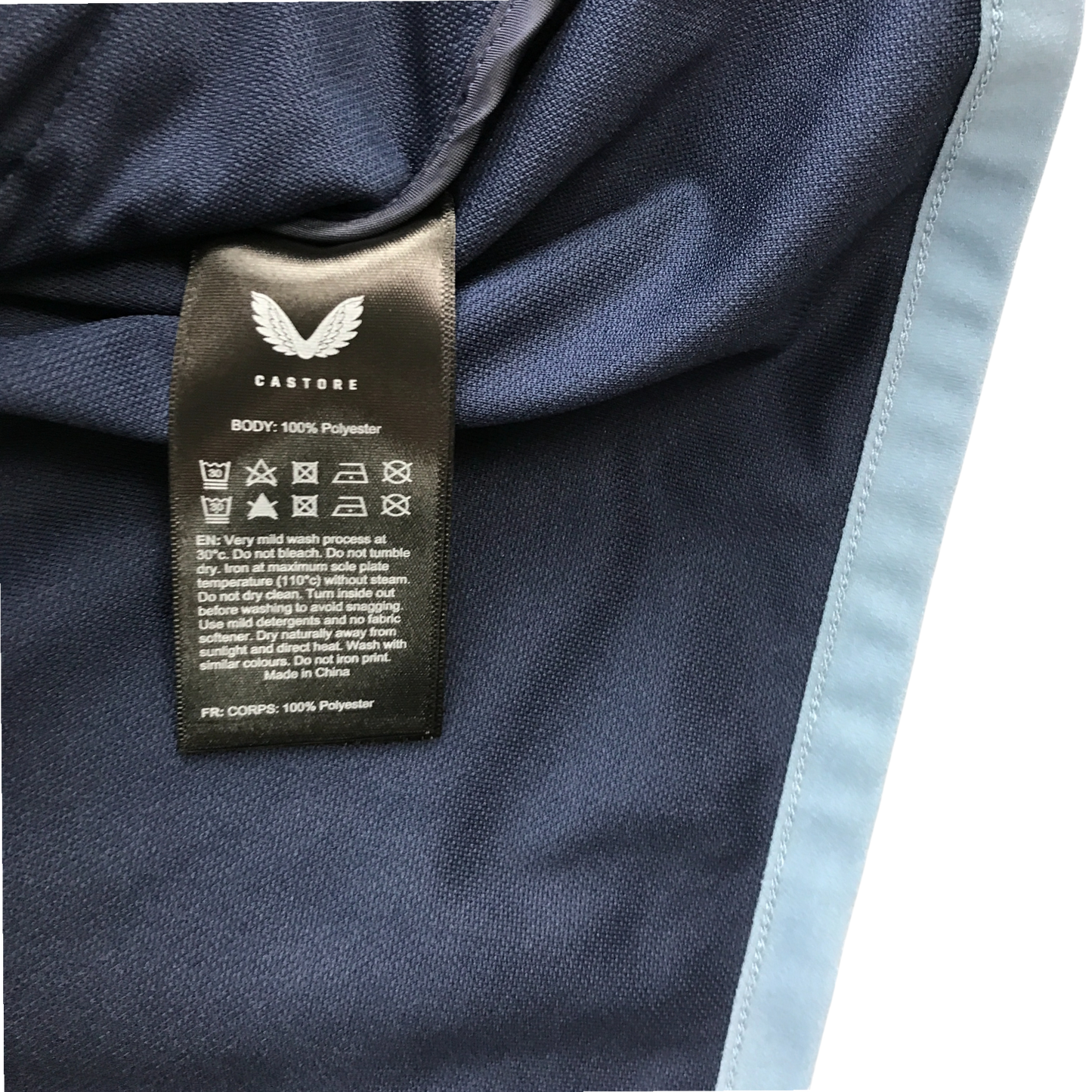 Castore Rangers FC Travel Jacket - Peacoat Blue
