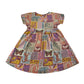 Tu dress 6-7 years multicolour animals graphic print design cotton