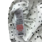 F&F dress 6-7 years white polka dot layered cotton
