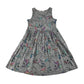 H&M dress 9-10 years grey unicorn graphic print design