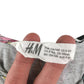 H&M dress 9-10 years grey unicorn graphic print design