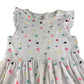 H&M dress 9-10 years white multicolour polka dots
