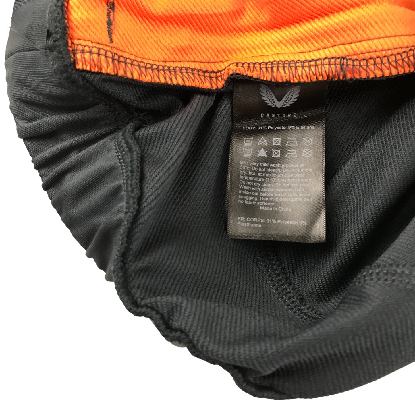Castore Rangers FC Coaches Training Pants with Orange logo - Grey