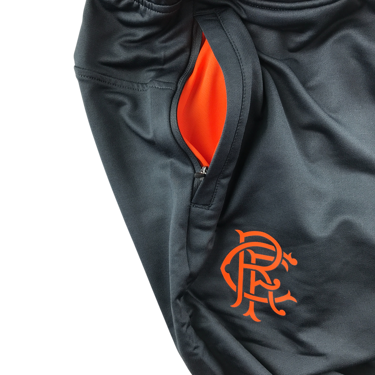 Castore Rangers FC Coaches Training Pants with Orange logo - Grey