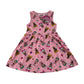 Primark dress 8-9 years pink LOL Surprise graphic design print cotton
