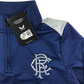 Castore Rangers FC Coaches Matchday 1/4 Zip Midlayer - Blue