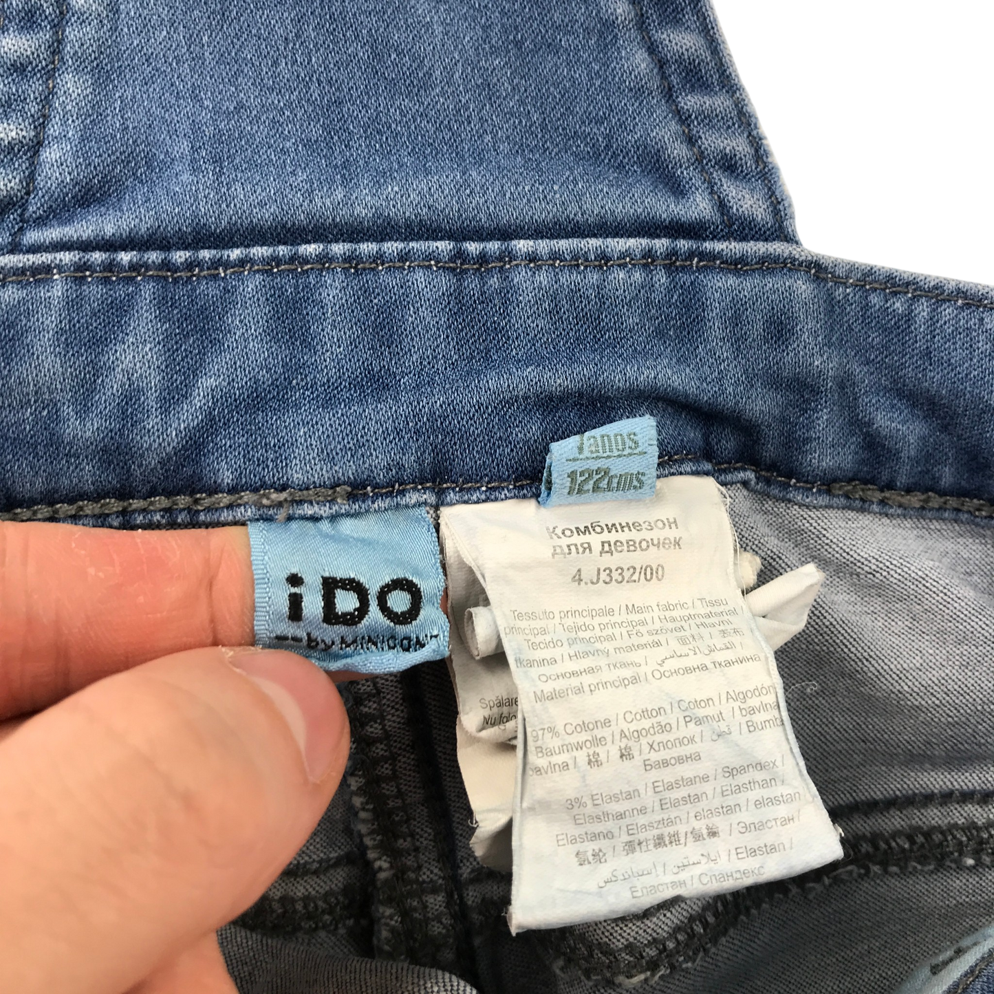 Preloved iDO dungarees for kids