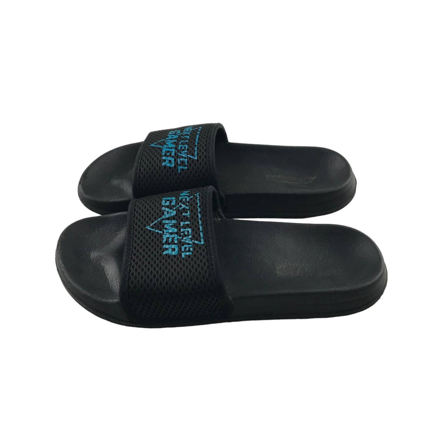 Sliders Shoe Size 3 Black Next Level Gamer Graphic Design Sandals