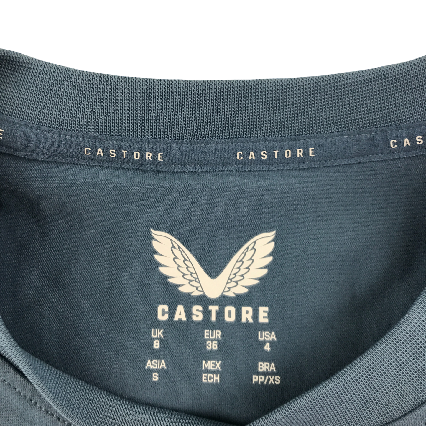 Castore Rangers FC Travel Short Sleeved T-Shirt - Coronet Blue