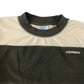 Stormberg jumper 6-7 years khaki and cream stripy fleece material