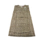 Noa Noa dress 6-7 years light brown floral cotton