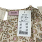 Noa Noa dress 6-7 years light brown floral cotton