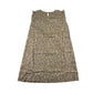 Noa Noa dress 6-7 years light brown floral cotton