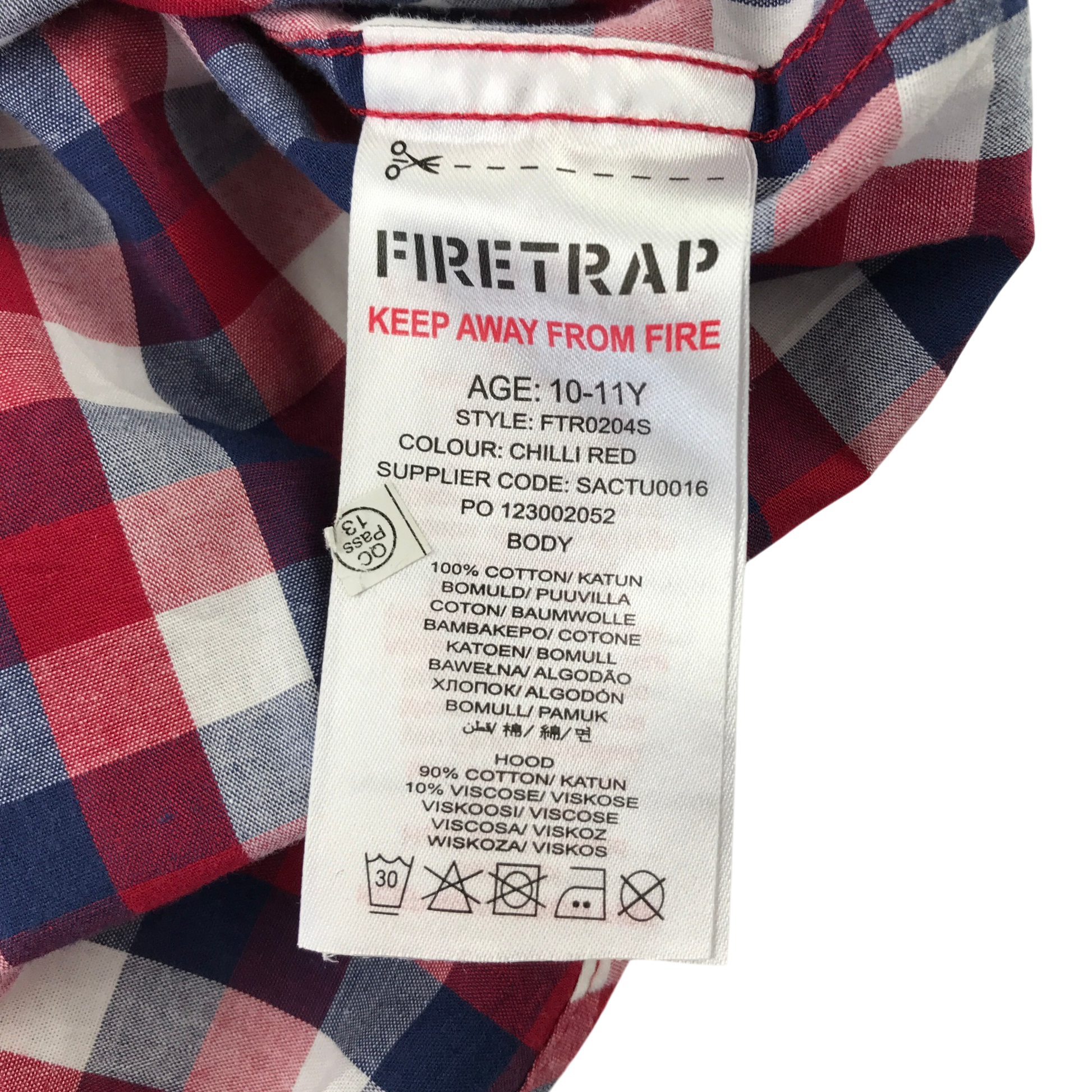 Preloved Firetrap shirt for kids