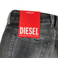 Diesel jeans W28 L32 grey stone wash effect skinny fit low waist stretchy denim
