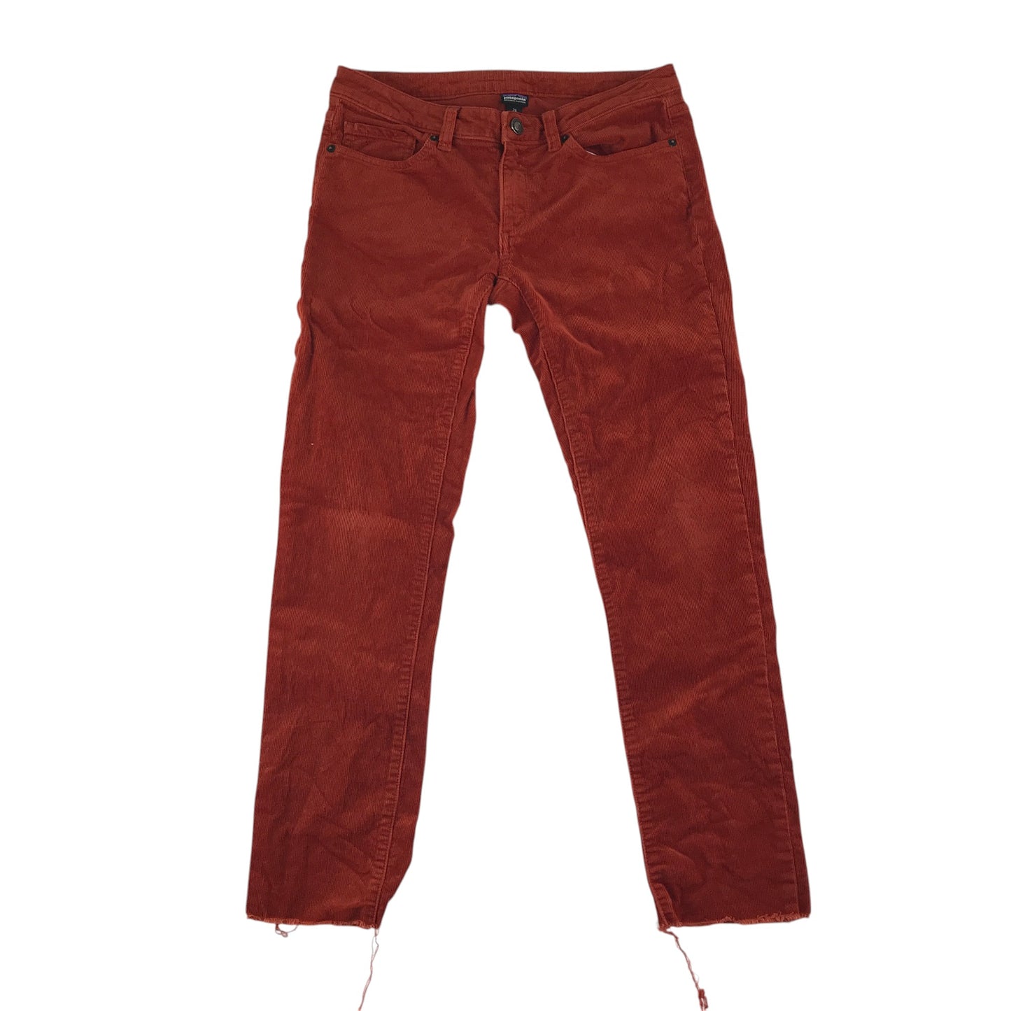 Patagonia trousers 26inch waist 12 years burnt orange corduroy