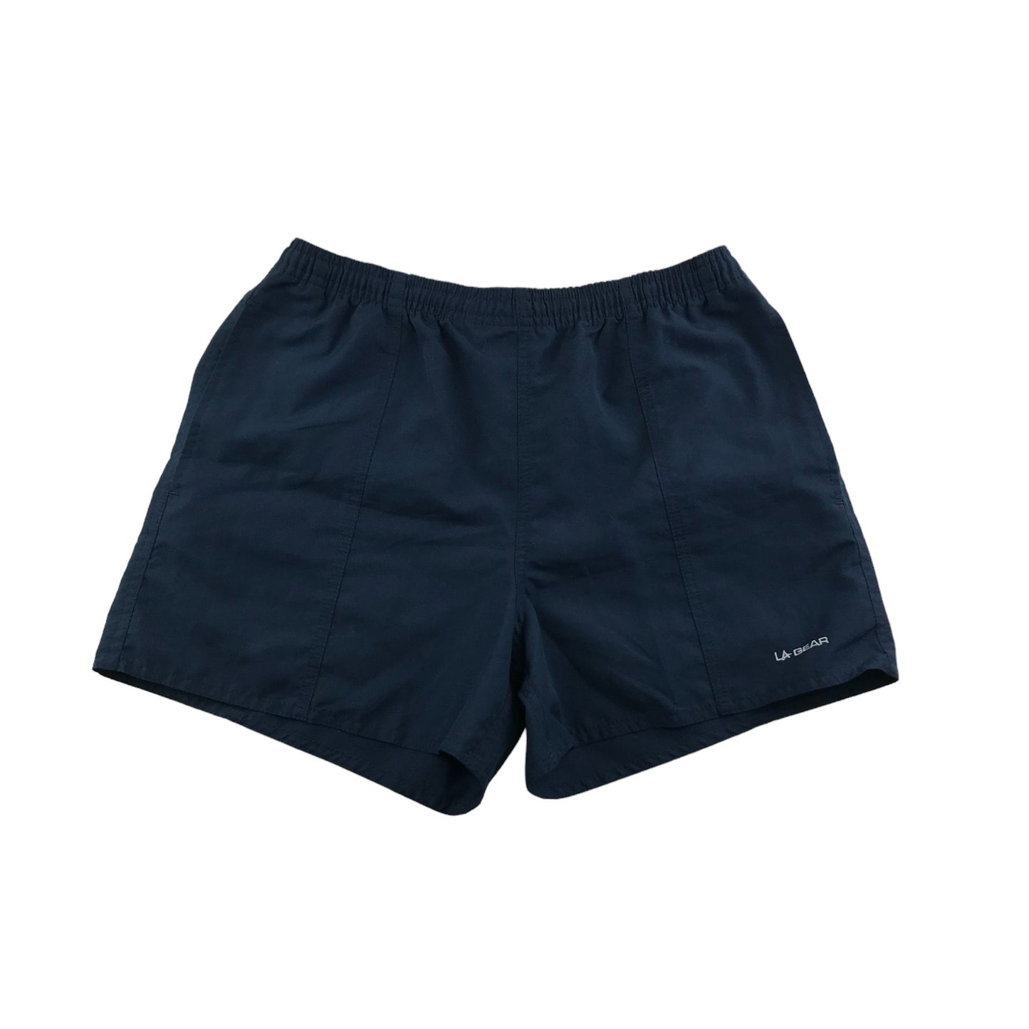 LA Gear Sports Shorts Women's 10 Navy Plain