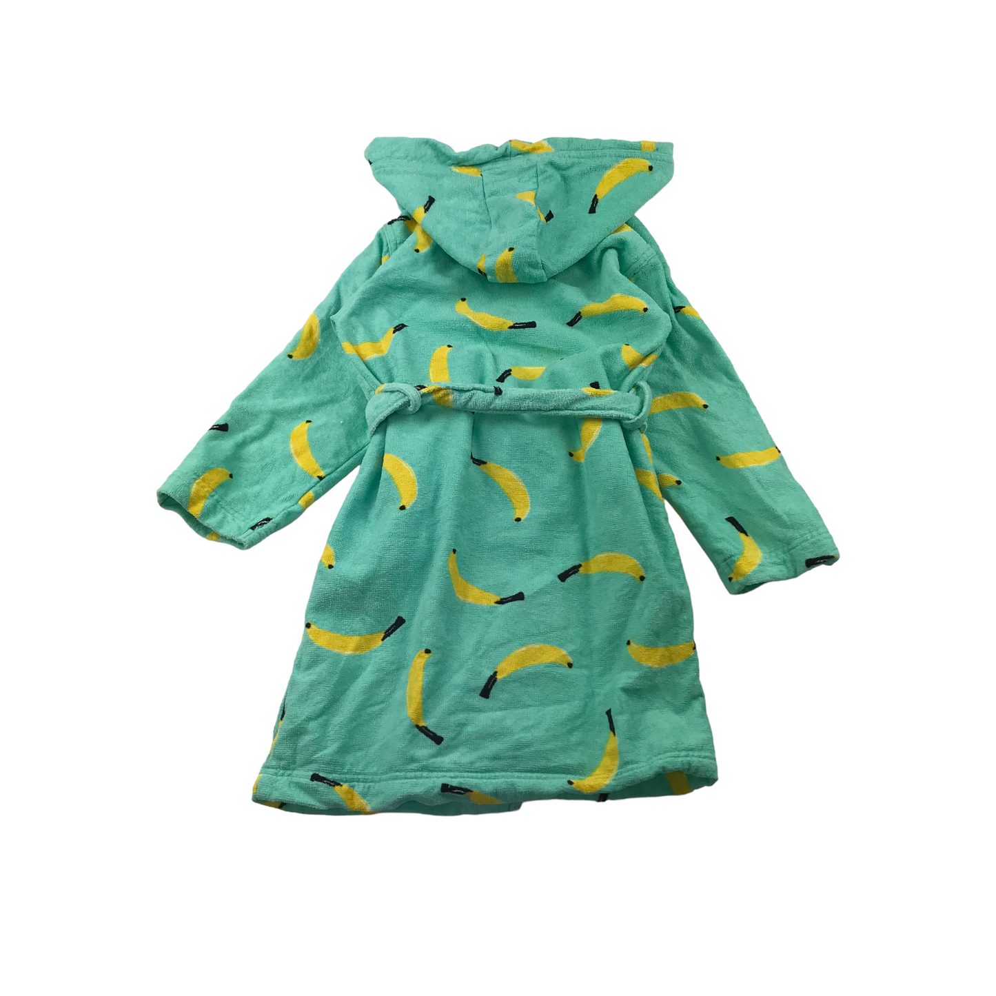 H&M Mint Colour Banana Dressing Gown Towel Age 6