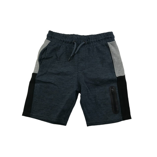 M&S Shorts Age 8 Navy Plain
