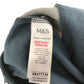 M&S Shorts Age 8 Navy Plain