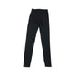 H&M Leggings Age 12 Black Side Panel Stripes Cotton Blend