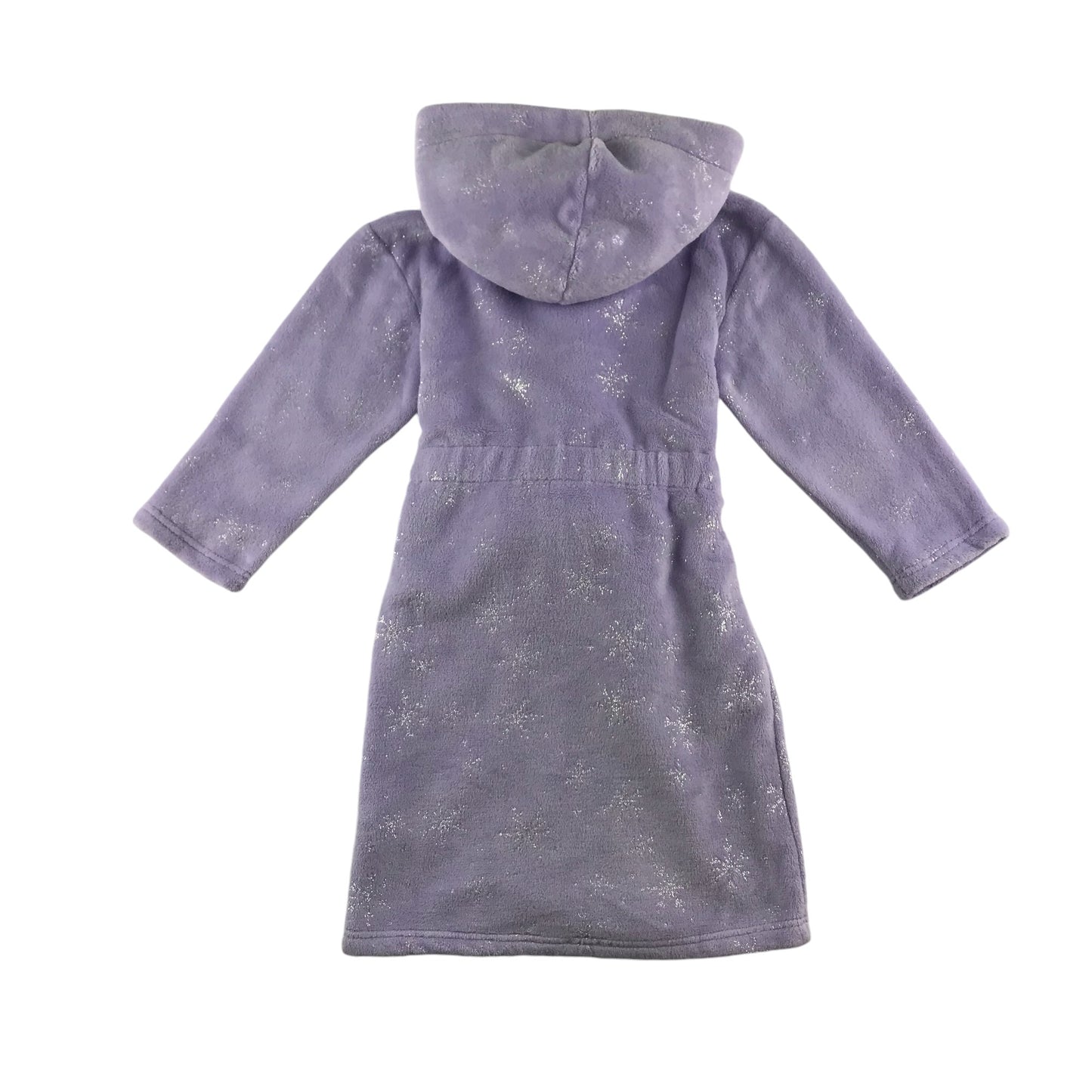 M&S dressing gown 5-6 years lilac Disney Frozen