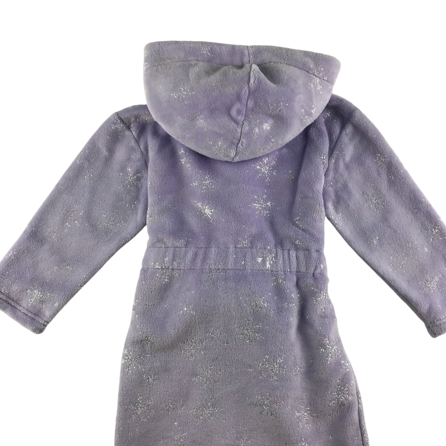 M&S dressing gown 5-6 years lilac Disney Frozen