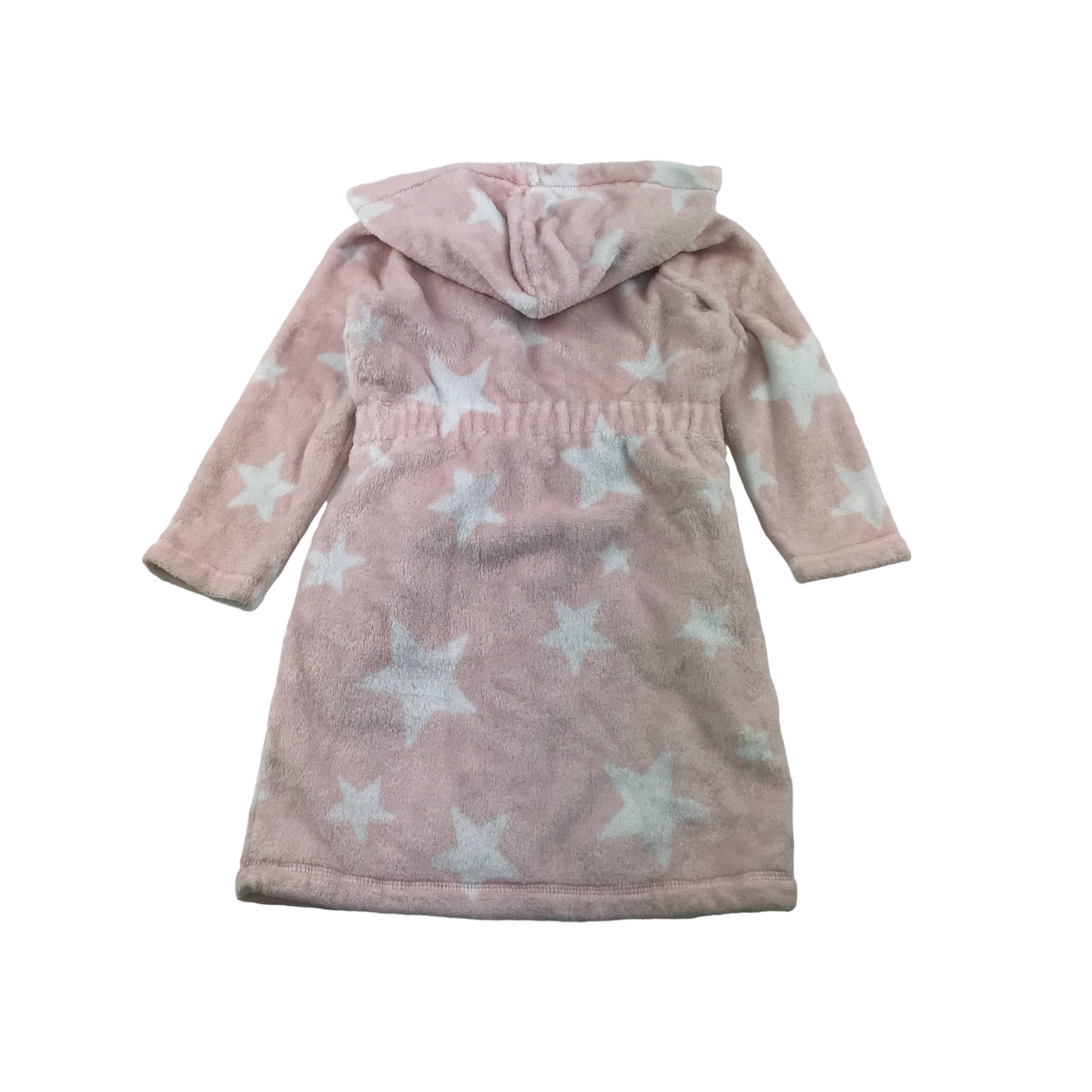 M&S Pink Starry Dressing Gown Age 5