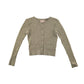 Next Cardigan 9-10 Years Beige Button Up Knit