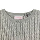 Next Cardigan 9-10 Years Beige Button Up Knit