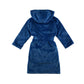 M&S dressing gown 5-6 years plain blue Paddington bear