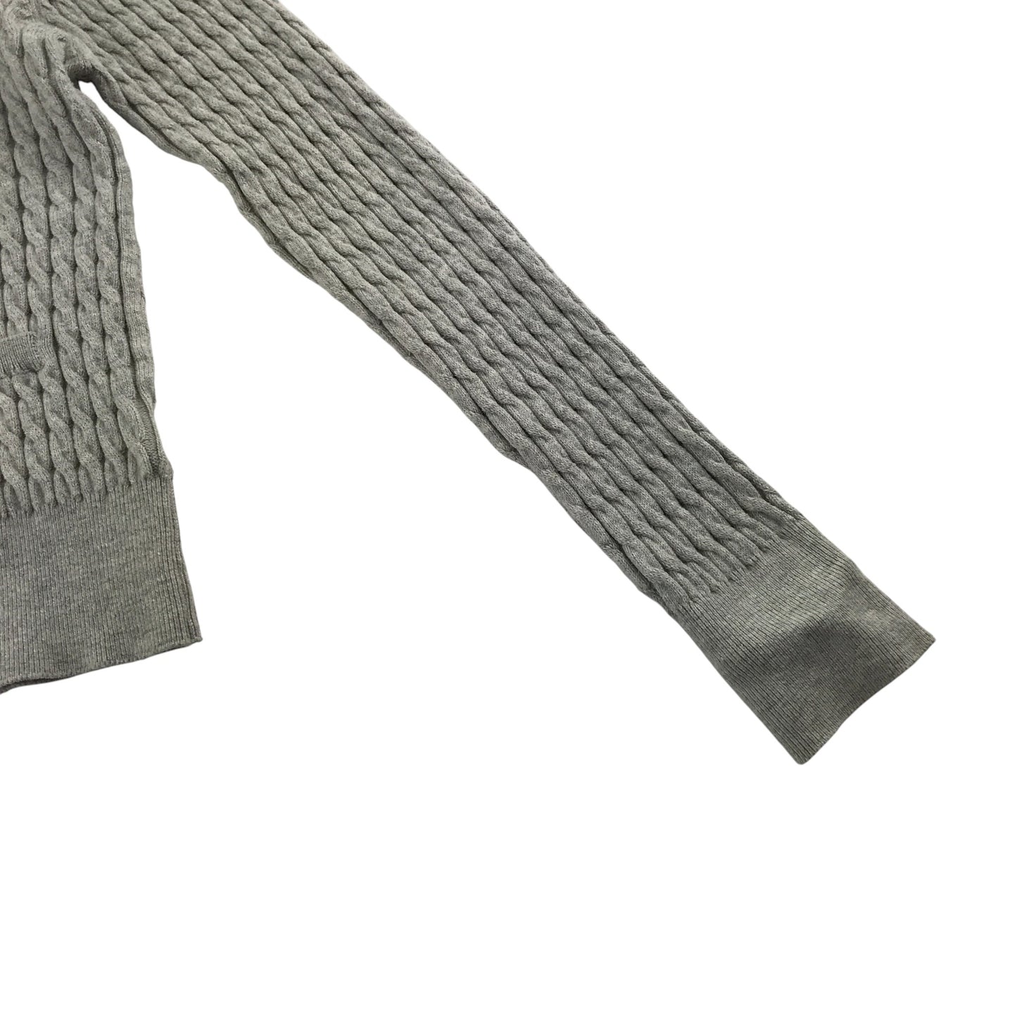 Next Cardigan 9-10 Years Beige Button Up Knit