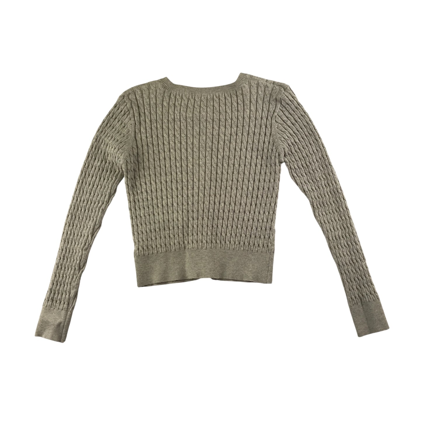 Next Cardigan 9-10 Years Beige Button Up Knit