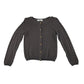 H&M Cardigan 8-9 Years Brown Button Up Cotton Knit