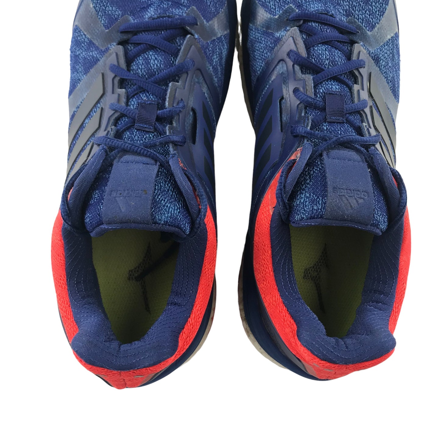 Adidas Supernova Sequence trainers shoe size 11 blue and red sneakers with laces