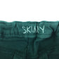 Next jeans 9-10 years emerald green plain skinny