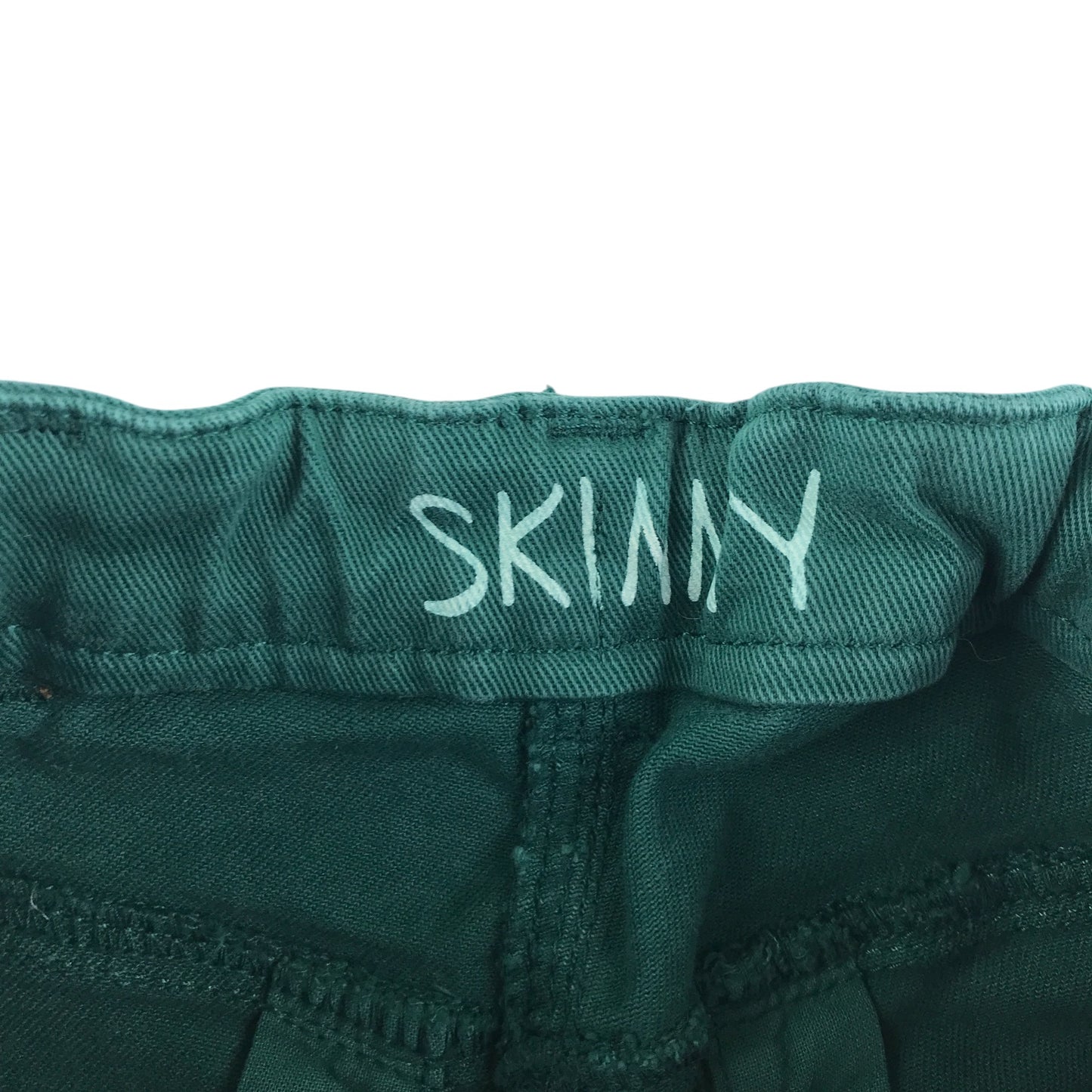 Next jeans 9-10 years emerald green plain skinny