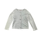 Next Cardigan 8-9 Years Cream Button Up Cotton