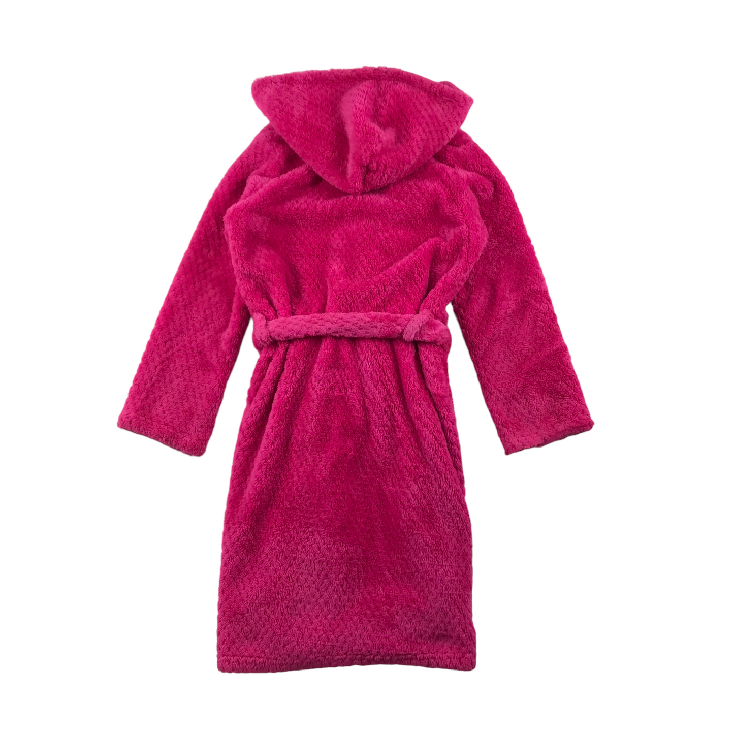 M&S Pink Plain Dressing Gown Age 9