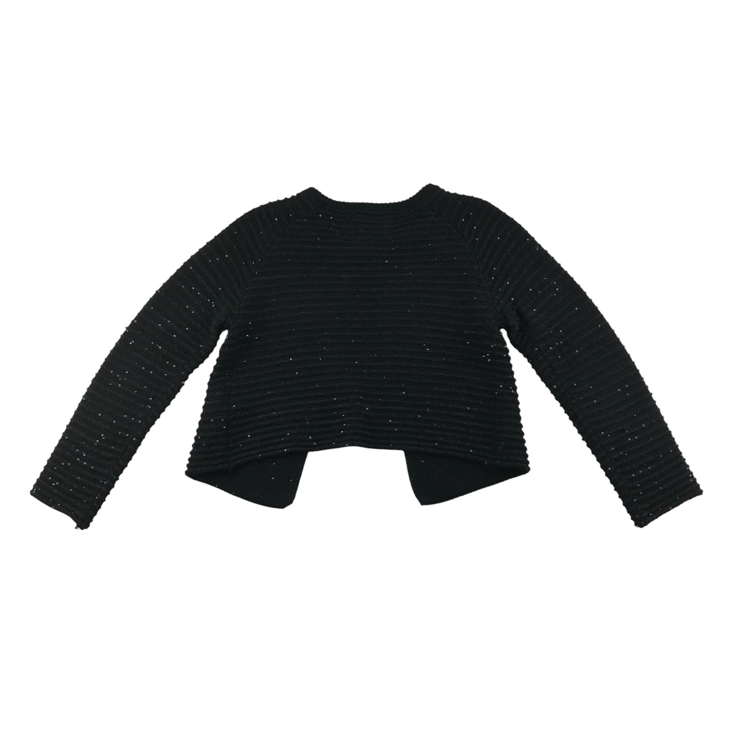 YD Cardigan 9-10 Years Black Knit with Sequins
