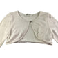 H&M Cropped Cardigan 6-7 Years White Cotton