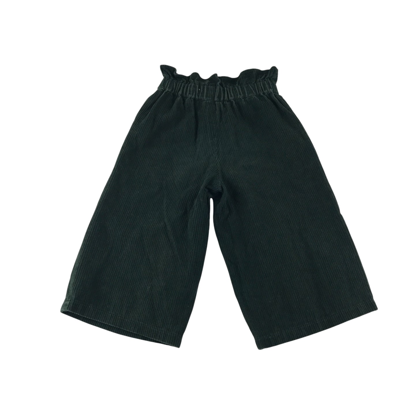 MNG trouser 4-5 year dark green corduroy wide leg