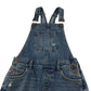 New Look dungaree shorts 10-11 years blue denim plain cotton
