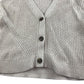 GAP Cardigan 6-7 Years Beige Knit Button Up Cotton