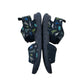 H&M Sandals Shoe Size 10-1.5 junior Navy Blue Dinosaur Print Pattern