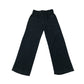 Cherokee trousers 8-9 years black velvet plain with love heart gem detail
